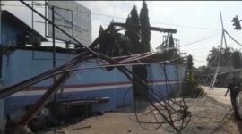 Kabel Menjuntai di Tangsel (Dok. Istimewa)