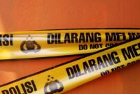 Ilustrasi garis polisi (Ari Saputra/detikcom)