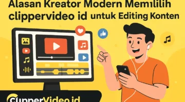 Alasan Kreator Modern Memilih clippervideo.id untuk Editing Konten